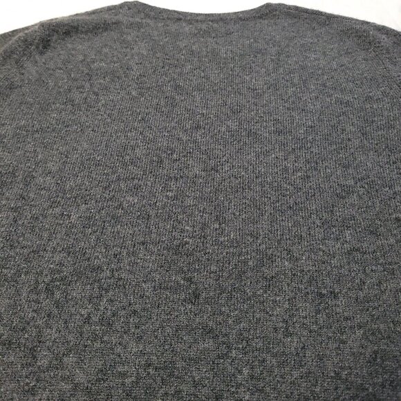 Wyse London Cashmere Sweater Grey Rainbow Cuff Size 2 US 6 - Picture 8 of 12